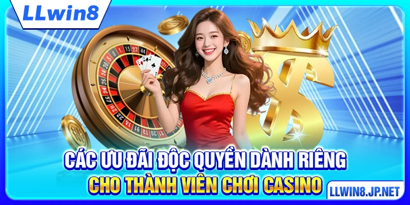 Các ưu đãi độc quyền dành riêng cho thành viên chơi casino